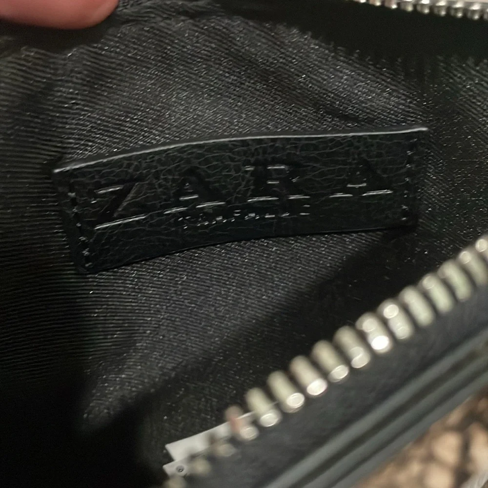 ZARA Snake Print Python Belt Bag Fanny Pack